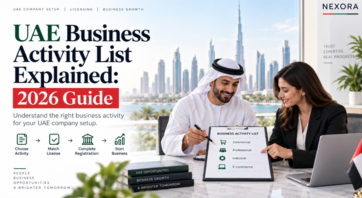 UAE Business Activity List Explained